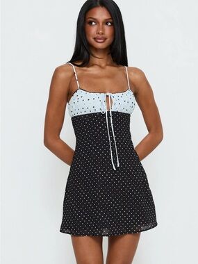Princess Polly | Dresses | Princess Polly Sugar Mini Dress In Black Size 2  New With Tag | Poshmark